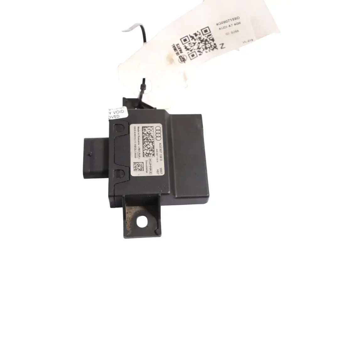 Audi A6 C7 A7 4G Alarm Signal Control Module ECU - SKU 4G0907159D - Part number 4G0907159D