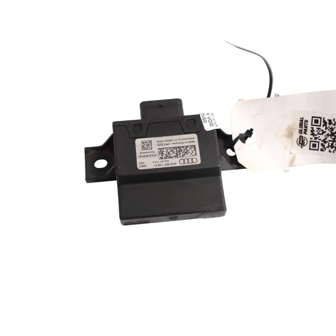 Audi A6 C7 A7 4G Alarm Signal Control Module ECU - SKU 4G0907159D - Part number 4G0907159D