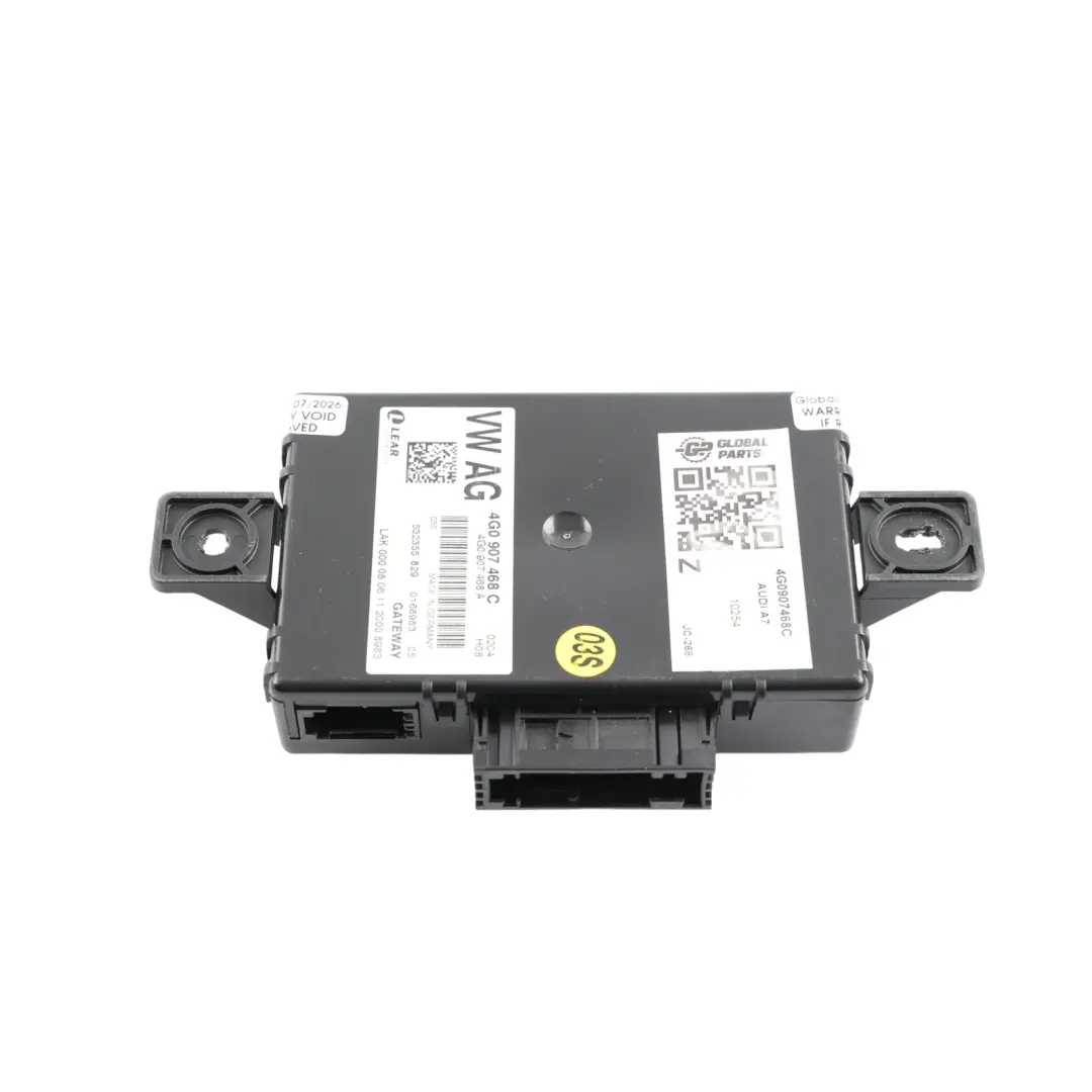 Central Getaway Control Unit Module ECU to Audi A7 4G with Part number 4G0907468C Audi A7 4G Central Getaway Control Unit Module ECU - SKU 4G0907468C - Part number 4G0907468C