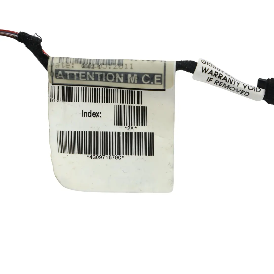 Glove Box Light Lamp Wiring Harness Loom Cable to Audi A6 C7 A7 4G with Part number 4G0971679C Audi A6 C7 A7 4G Glove Box Light Lamp Wiring Harness Loom Cable - SKU 4G0971679C - Part number 4G0971679C