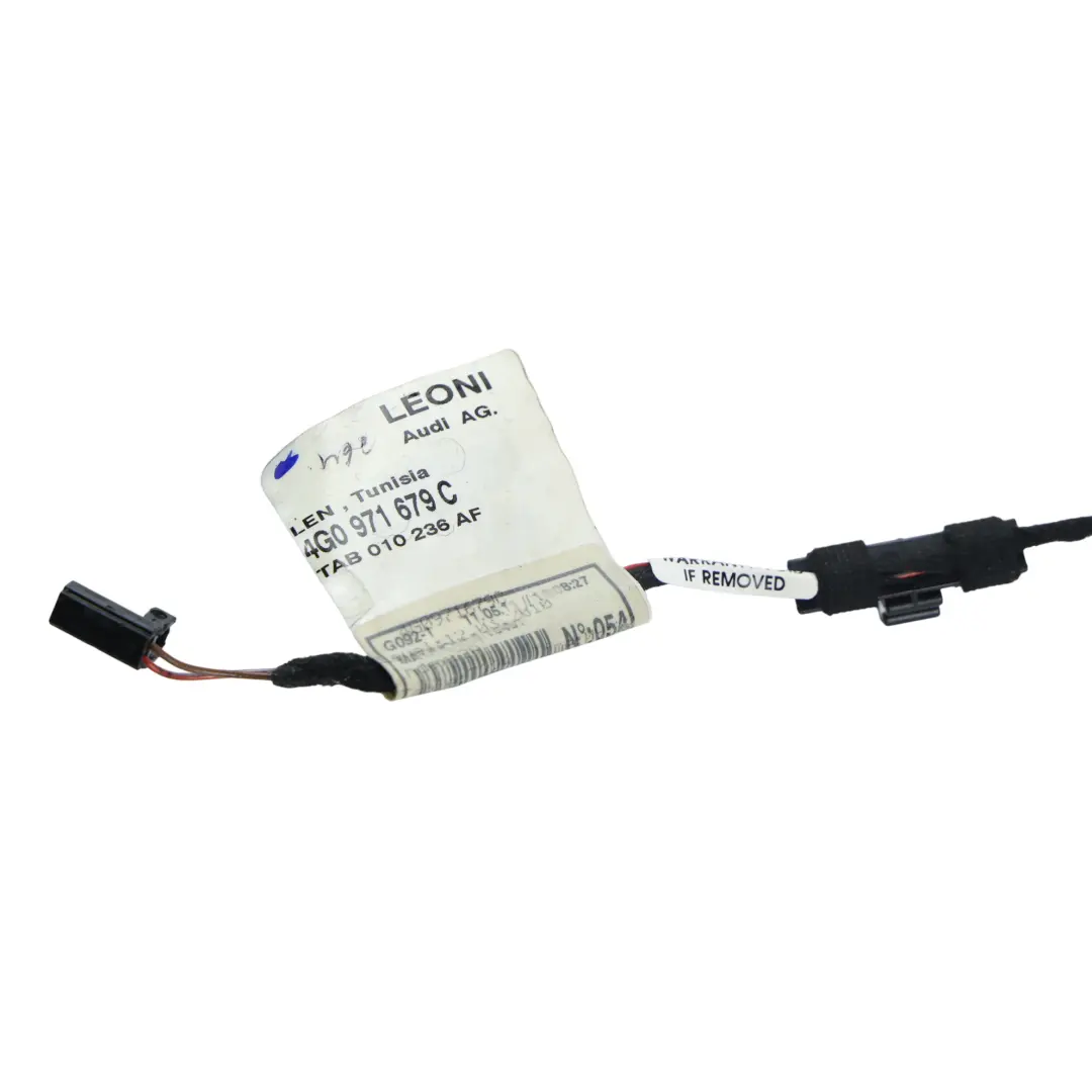 Audi A6 C7 A7 4G Câble Faisceau Éclairage Boîte à Gants - SKU 4G0971679C - Numéro de pièce 4G0971679C