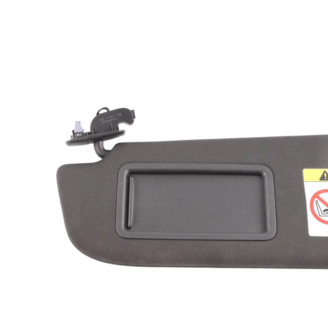 Audi A7 4G Front Illuminated Sun Visor Shade Left N/S Black - SKU RHD-4G2857551C - Part number 4G2857551C