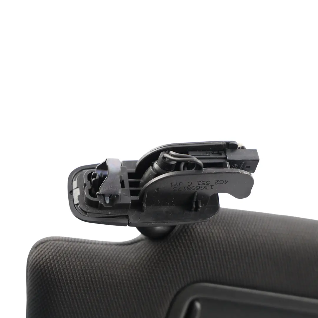 Audi A7 4G Front Illuminated Sun Visor Shade Left N/S Black - SKU RHD-4G2857551C - Part number 4G2857551C