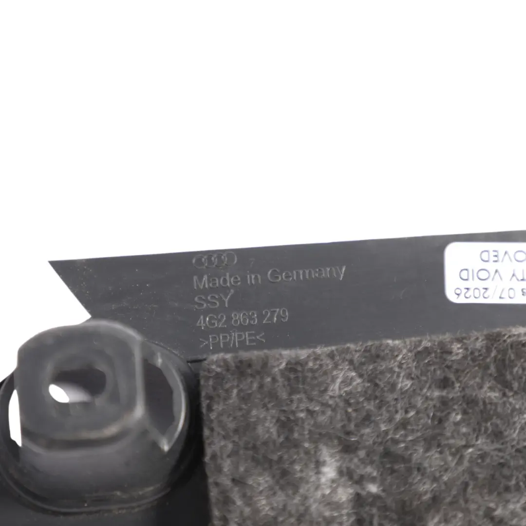 Audi A6 4G C7 Centre Console Side Trim Panel Left N/S Black - SKU RHD-4G2863279 - Part number 4G2863279