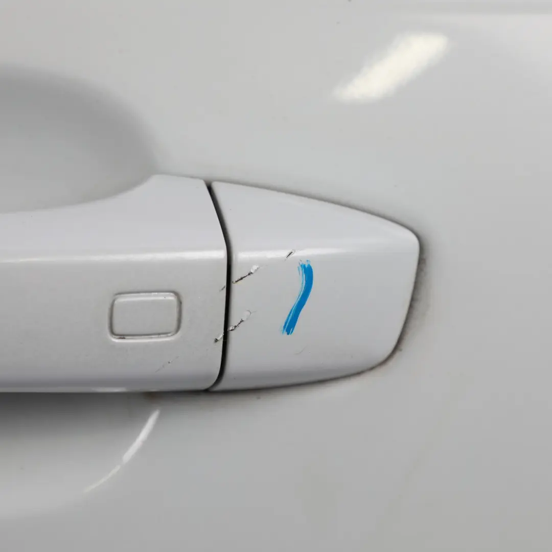 Coque De Porte Arrière Gauche Glacier White Pearl - S9R pour Audi A7 S7 4G à propos du numéro de pièce 4G8833051A Audi A7 S7 4G Coque De Porte Arrière Gauche Glacier White Pearl - S9R - SKU 4G8833051A-MGW - Numéro de pièce 4G8833051A