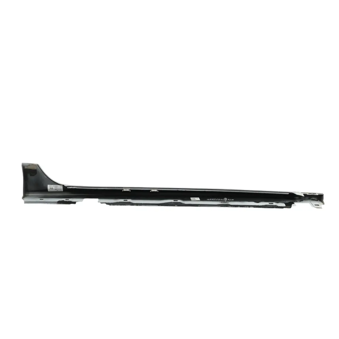 Audi A7 4G8 Side Skirt Door Sill Cover Left N/S Glacier White - S9R - SKU 4G8853855M-MGW - Part number 4G8853855M