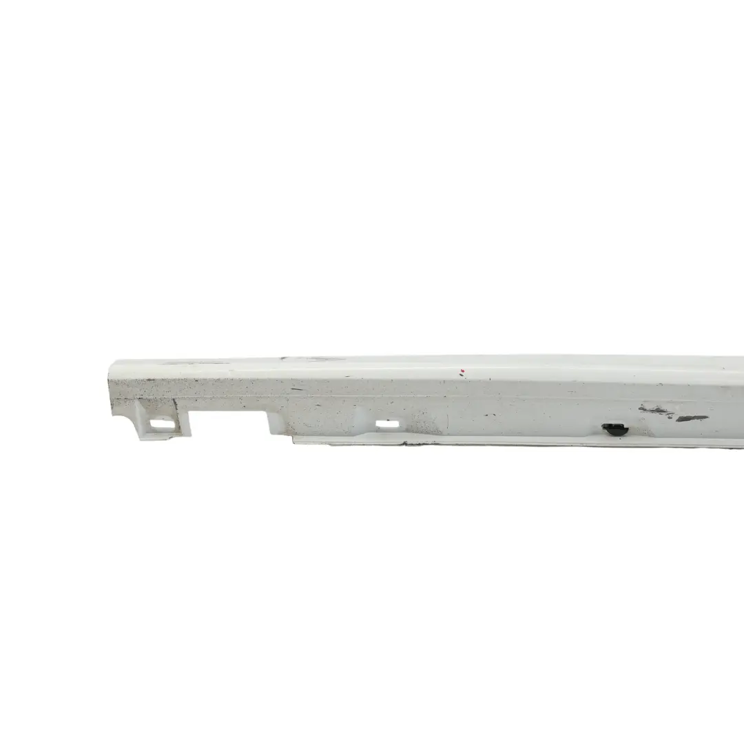 Audi A7 4G8 Side Skirt Door Sill Cover Left N/S Glacier White - S9R - SKU 4G8853855M-MGW - Part number 4G8853855M