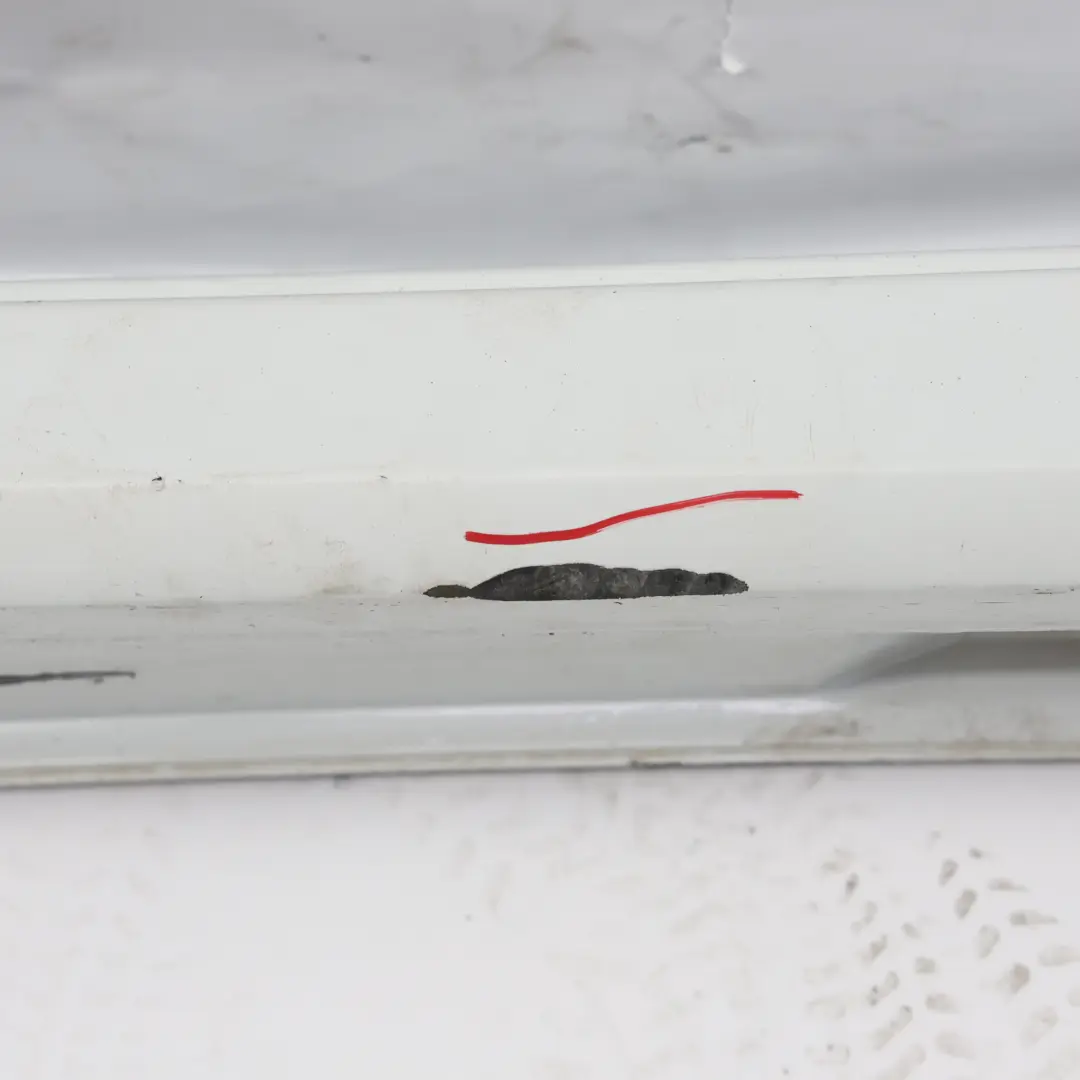 4G8 Side Skirt Door Sill Cover Left N/S Glacier White - S9R to Audi A7 with Part number 4G8853855M Audi A7 4G8 Side Skirt Door Sill Cover Left N/S Glacier White - S9R - SKU 4G8853855M-MGW - Part number 4G8853855M