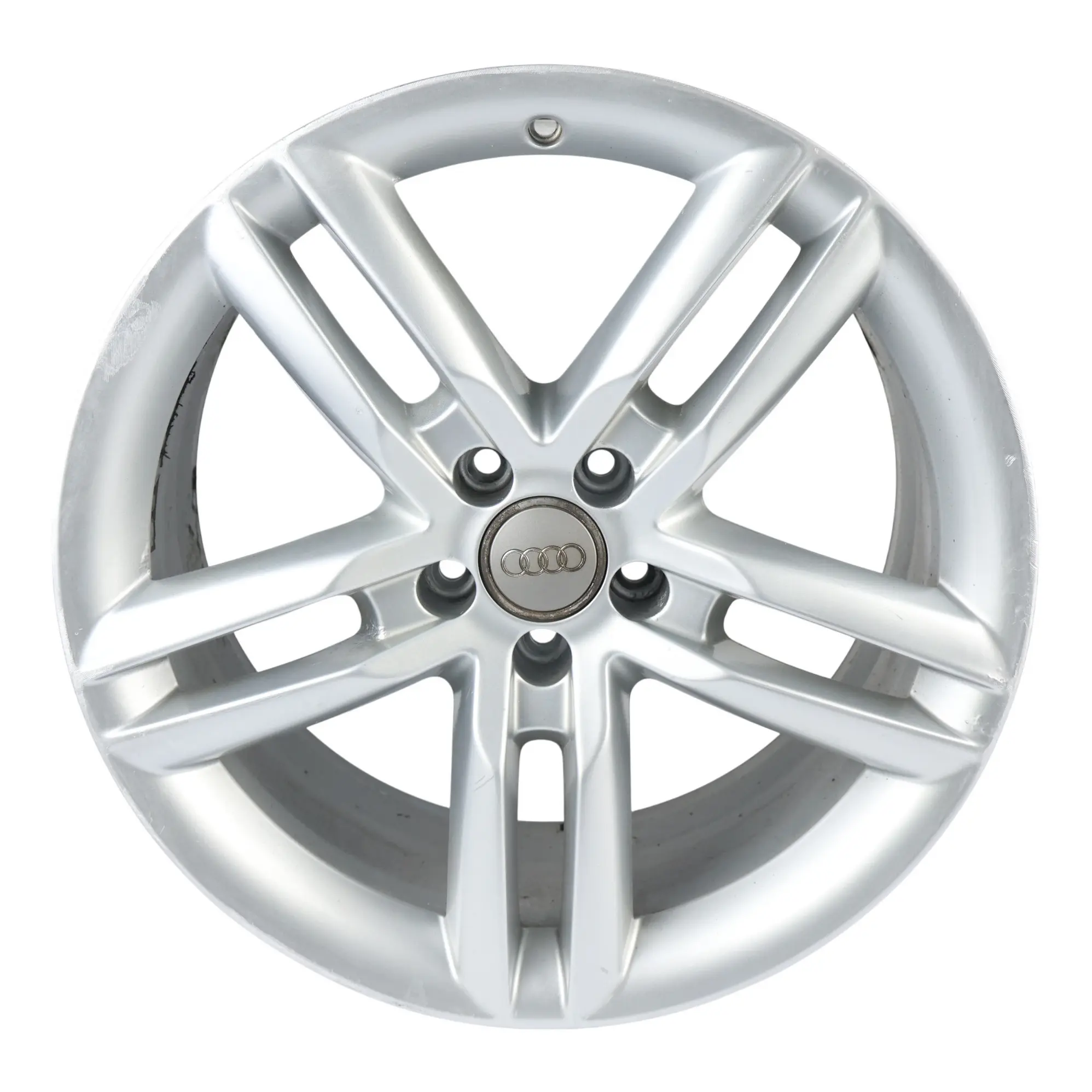 Audi A7 4G A8 4H Silver Wheel Alloy Rim 19" 9J ET:32 Star Spoke 4H0601025R