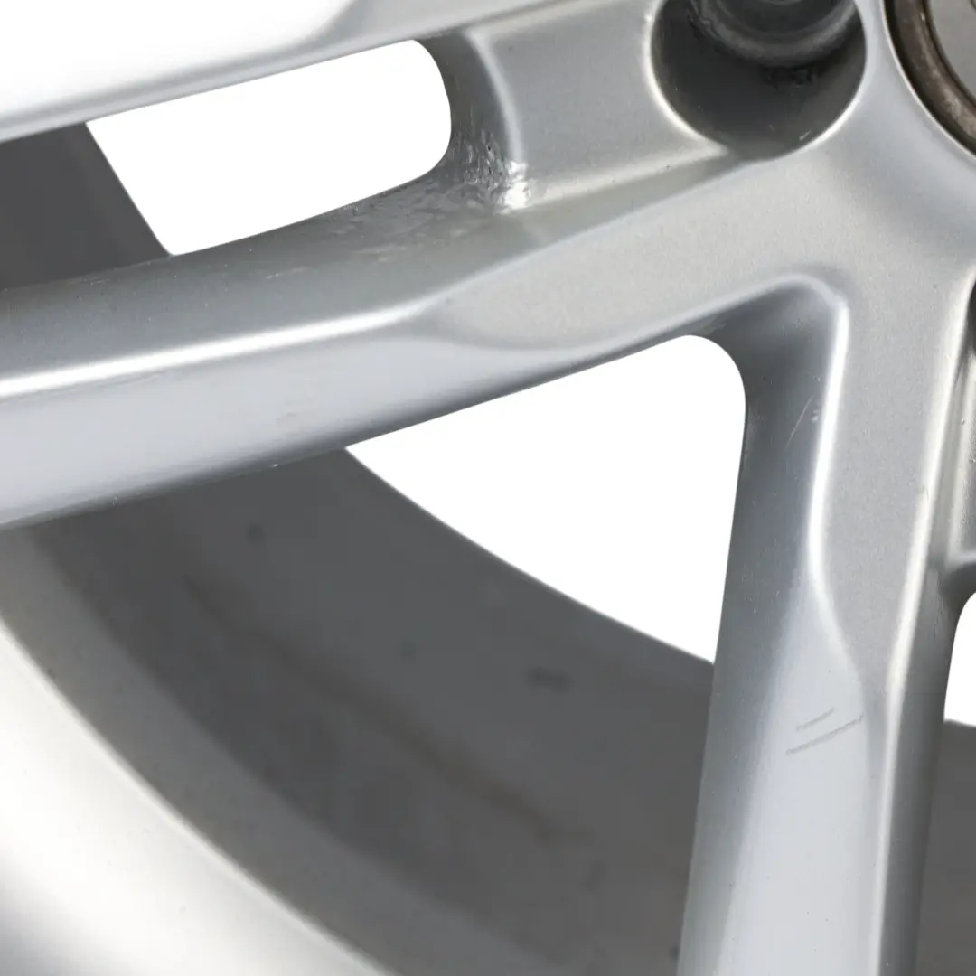Audi A7 4G A8 4H Silver Wheel Alloy Rim 19" 9J ET:32 Star Spoke - SKU 4H0601025R-6 - Part number 4H0601025R