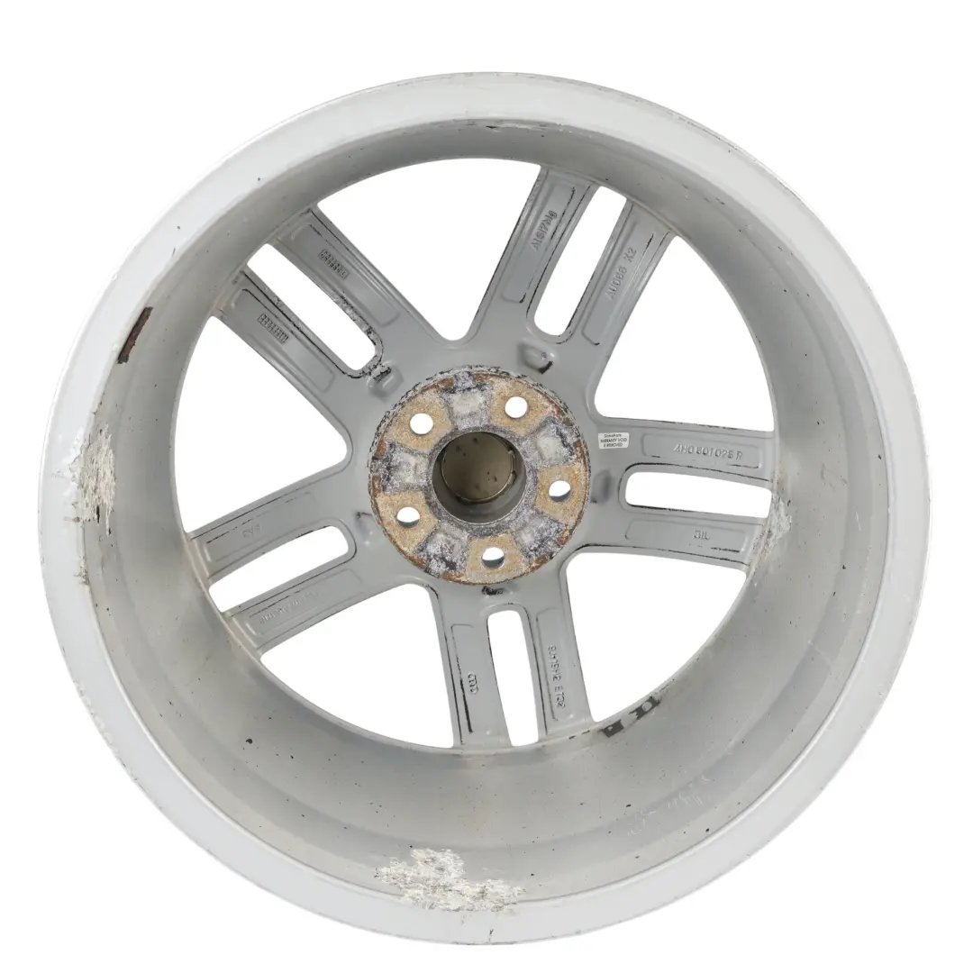 Audi A7 4G A8 4H Silver Wheel Alloy Rim 19" 9J ET:32 Star Spoke - SKU 4H0601025R-7 - Part number 4H0601025R