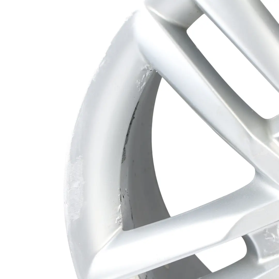 Audi A7 4G A8 4H Silver Wheel Alloy Rim 19" 9J ET:32 Star Spoke - SKU 4H0601025R-8 - Part number 4H0601025R