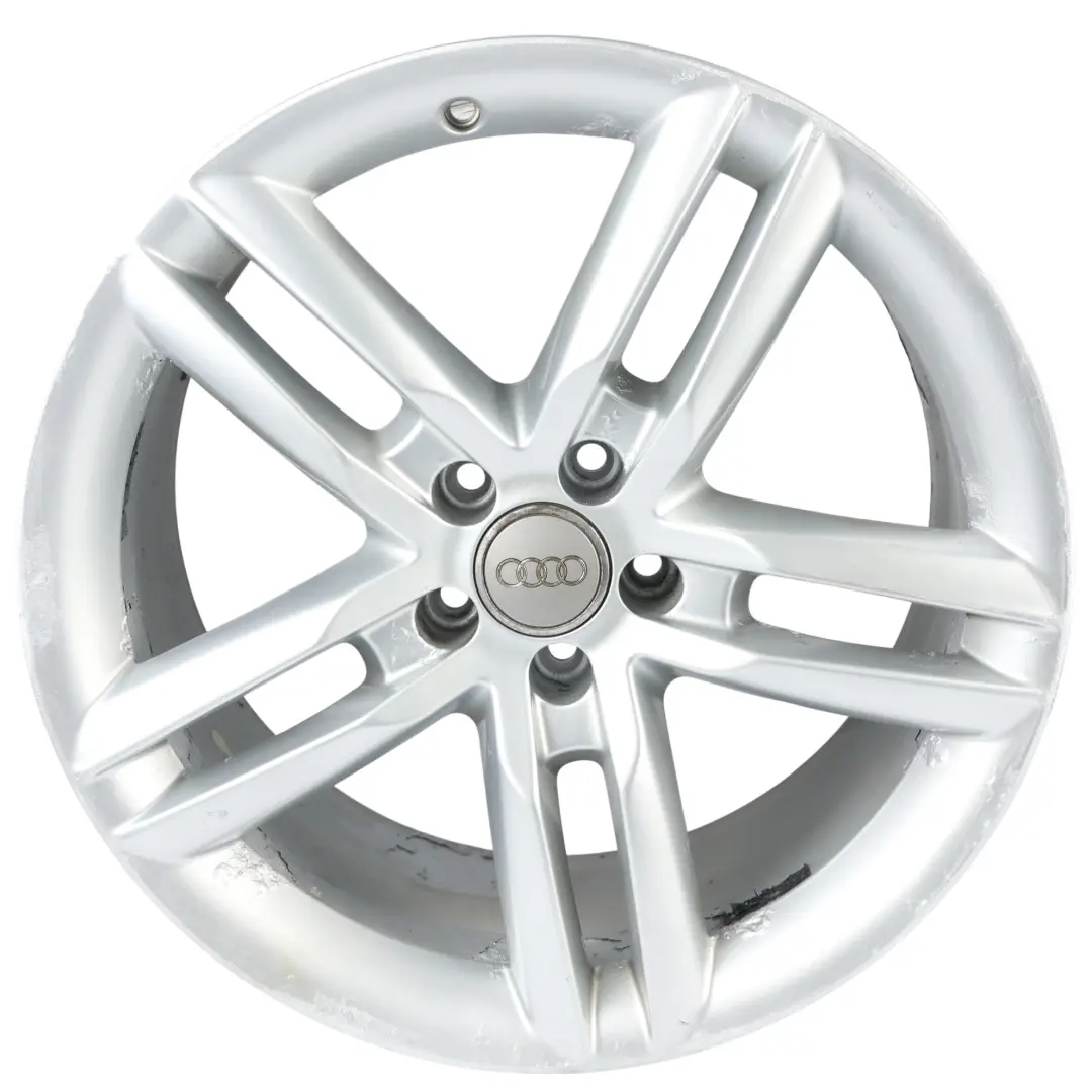 Audi A7 4G A8 4H Silver Wheel Alloy Rim 19" 9J ET:32 Star Spoke - SKU 4H0601025R-8 - Part number 4H0601025R