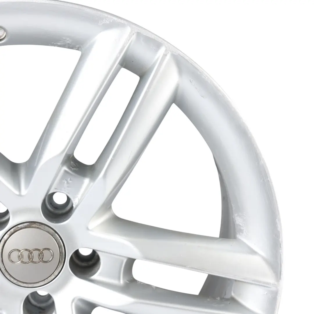 Audi A7 4G A8 4H Silver Wheel Alloy Rim 19" 9J ET:32 Star Spoke - SKU 4H0601025R-8 - Part number 4H0601025R