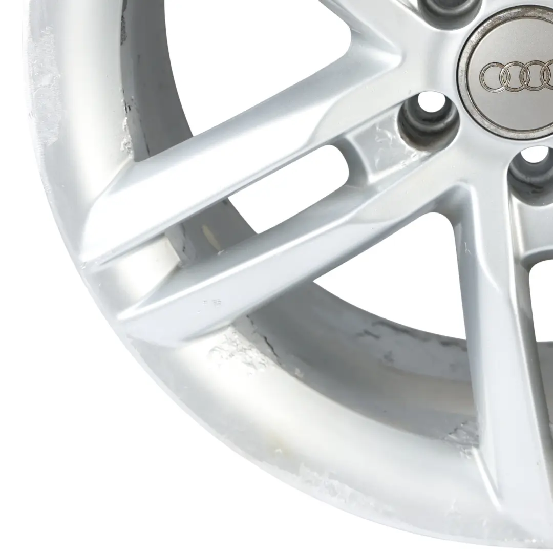 Audi A7 4G A8 4H Silver Wheel Alloy Rim 19" 9J ET:32 Star Spoke - SKU 4H0601025R-8 - Part number 4H0601025R