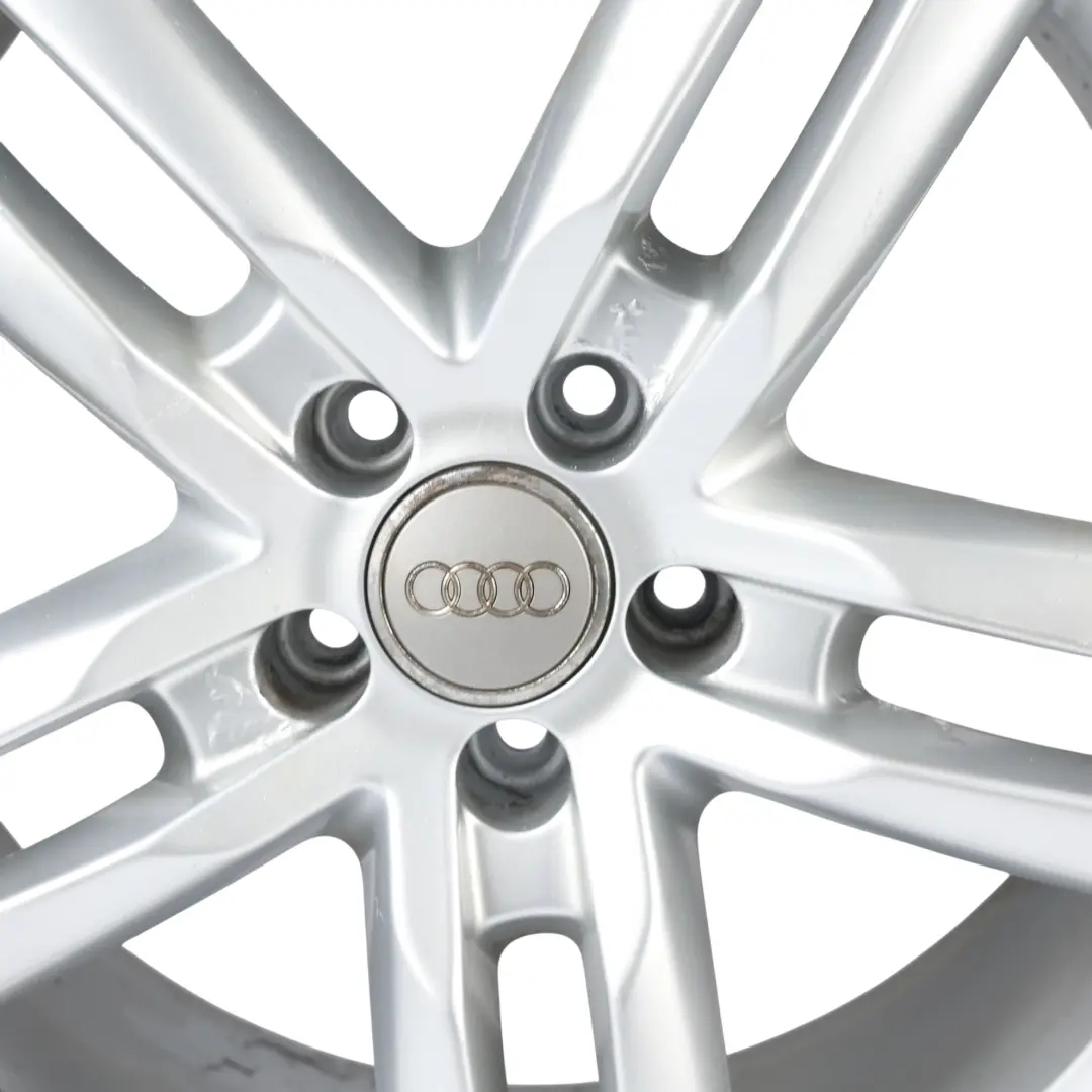 Audi A7 4G A8 4H Silver Wheel Alloy Rim 19" 9J ET:32 Star Spoke - SKU 4H0601025R-8 - Part number 4H0601025R