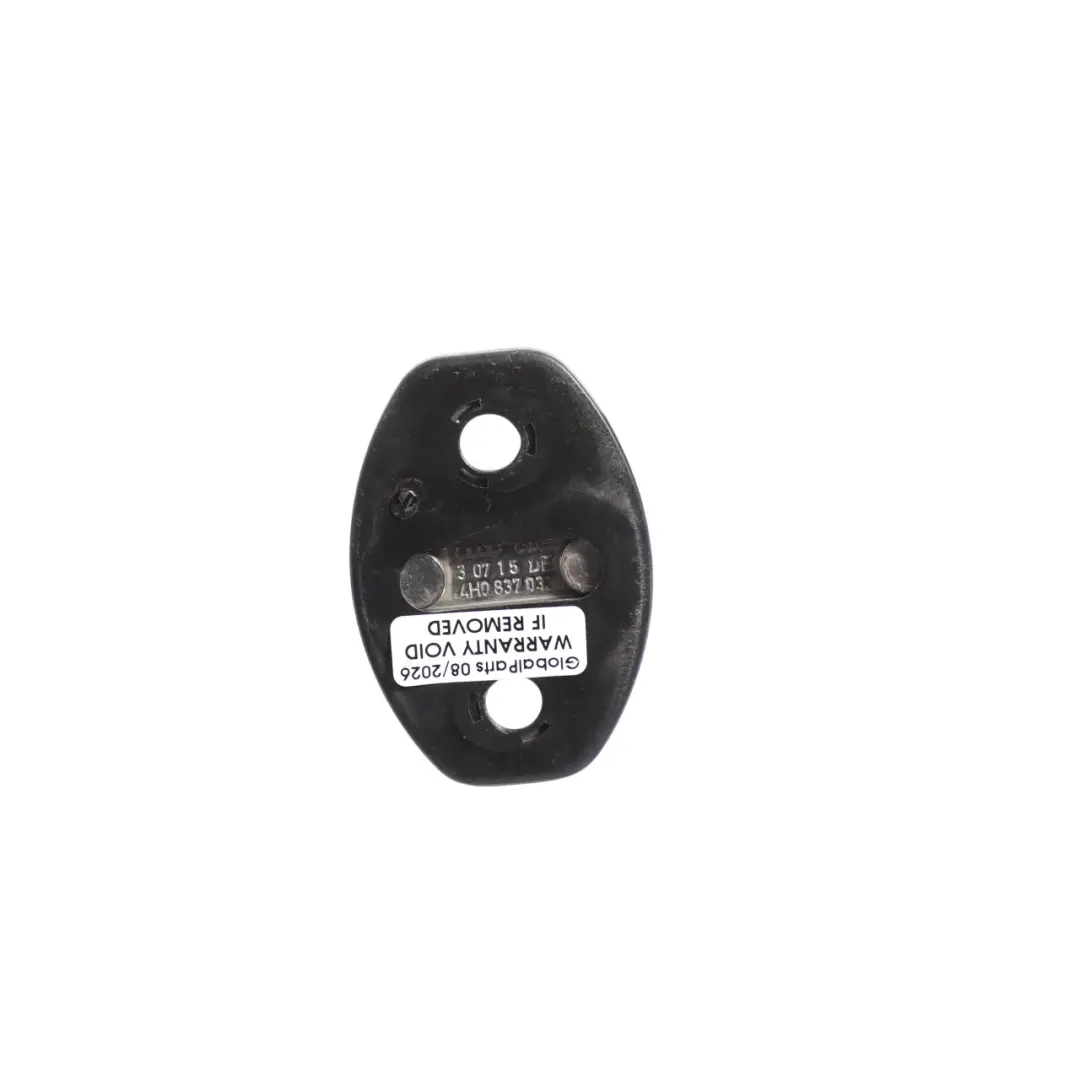 Piastra Chiusura Serratura Porta Sinistra Destra per Audi A6 C7 A8 D4 con numero di parte 4H0837033 Audi A6 C7 A8 D4 Piastra Chiusura Serratura Porta Sinistra Destra - SKU 4H0837033 - Numero di parte 4H0837033