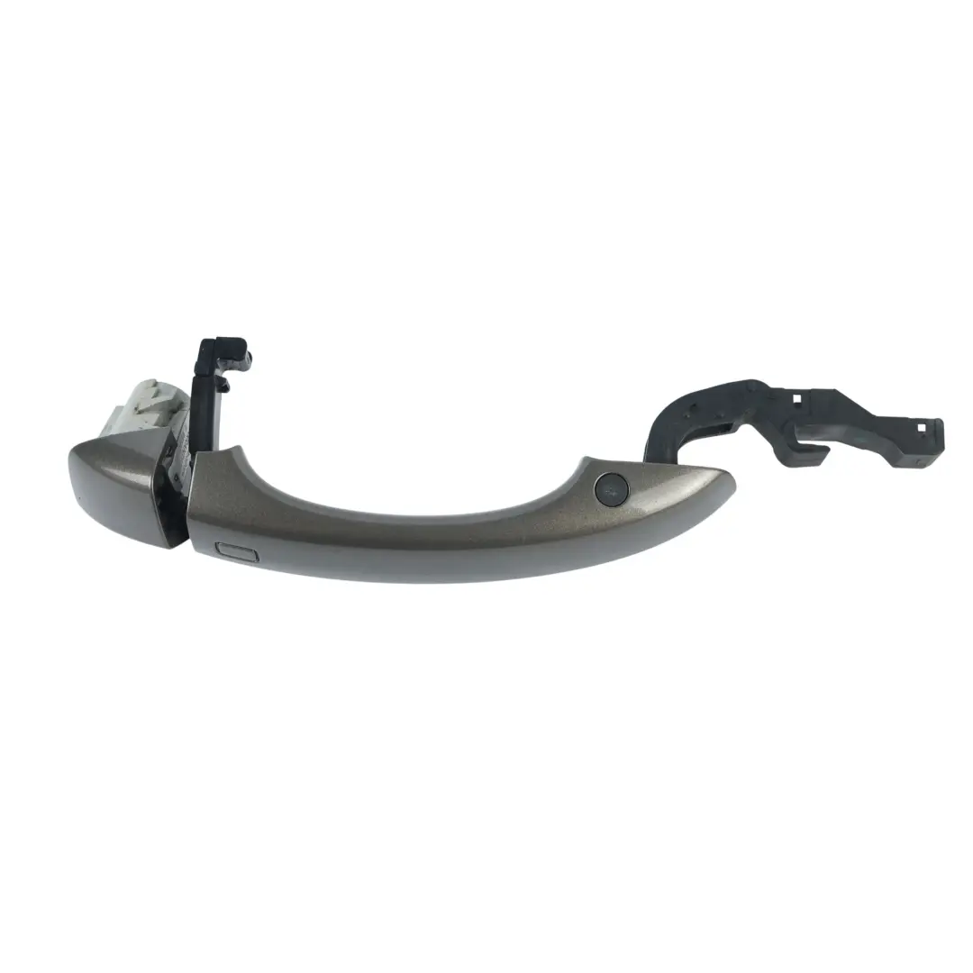 Audi A6 S6 RS6 C7 Exterior Door Handle Rear Left N/S Dakota Grey - Y1P - SKU 4H0837205-DAK - Part number 4H0837205