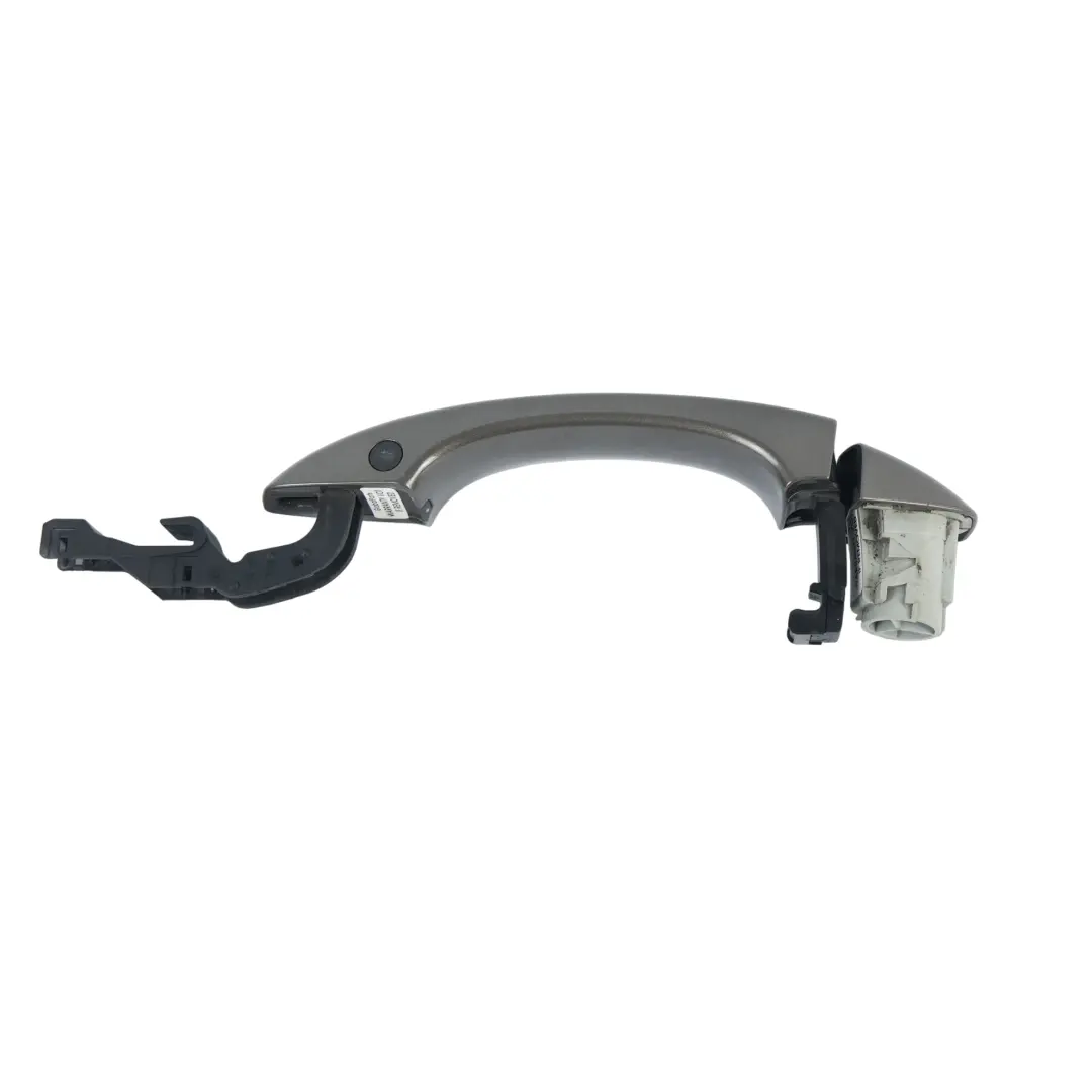 Audi A6 S6 RS6 C7 Exterior Door Handle Rear Left N/S Dakota Grey - Y1P - SKU 4H0837205-DAK - Part number 4H0837205