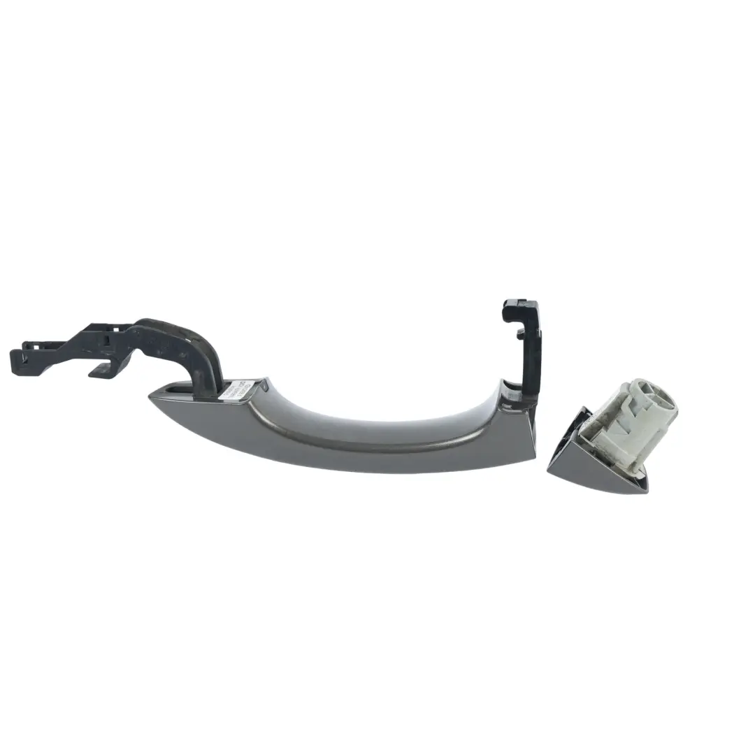 Exterior Door Handle Rear Left N/S Dakota Grey - Y1P to Audi A6 S6 RS6 C7 with Part number 4H0837205 Audi A6 S6 RS6 C7 Exterior Door Handle Rear Left N/S Dakota Grey - Y1P - SKU 4H0837205-DAK - Part number 4H0837205