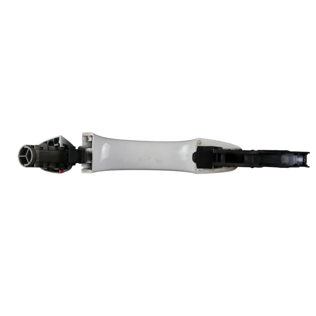 Audi A6 S6 C7 A7 4G8 Poignée Porte Avant Arrière Gauche Blanc Ibis Y9C - SKU 4H0837205-IWH - Numéro de pièce 4H0837205