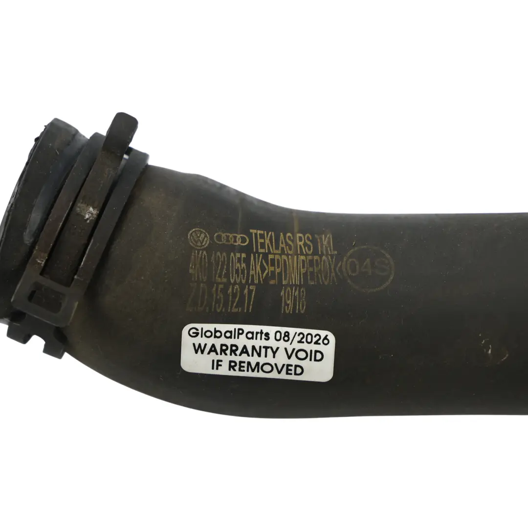 Audi A6 C8 Water Coolant Pipe Hose Line 3.0 TDI - SKU 4K0122055AK - Part number 4K0122055AK
