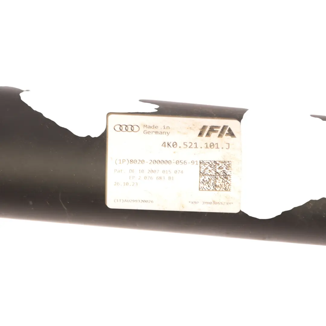 Audi A6 C8 Propshaft Cardan Shaft 2.0 TFSIe Quattro DRYA Automatic - SKU 4K0521101J - Part number 4K0521101J