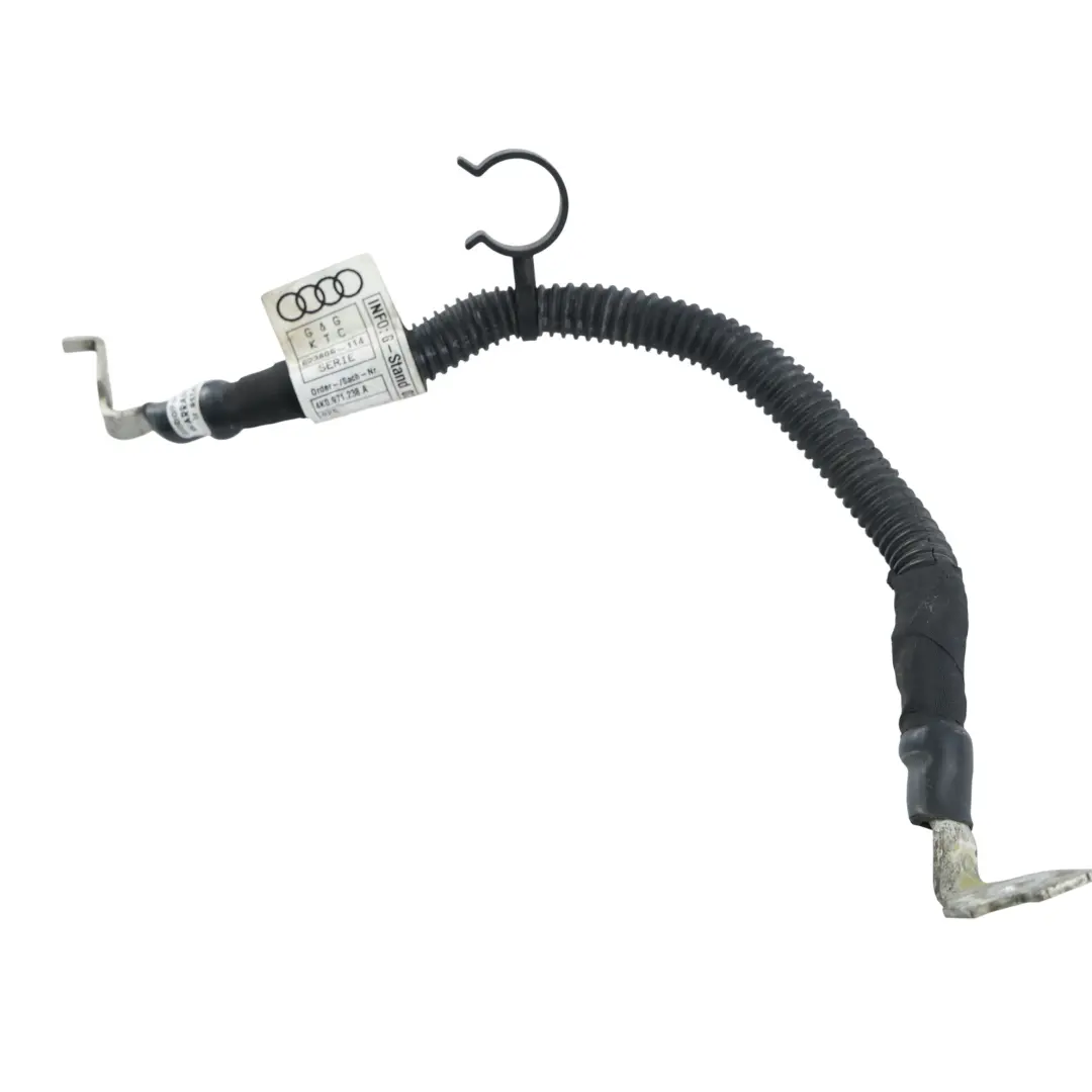 Audi A6 C8 A7 4K Câble Masse Négatif Batterie Faisceau - SKU 4K0971238A - Numéro de pièce 4K0971238A