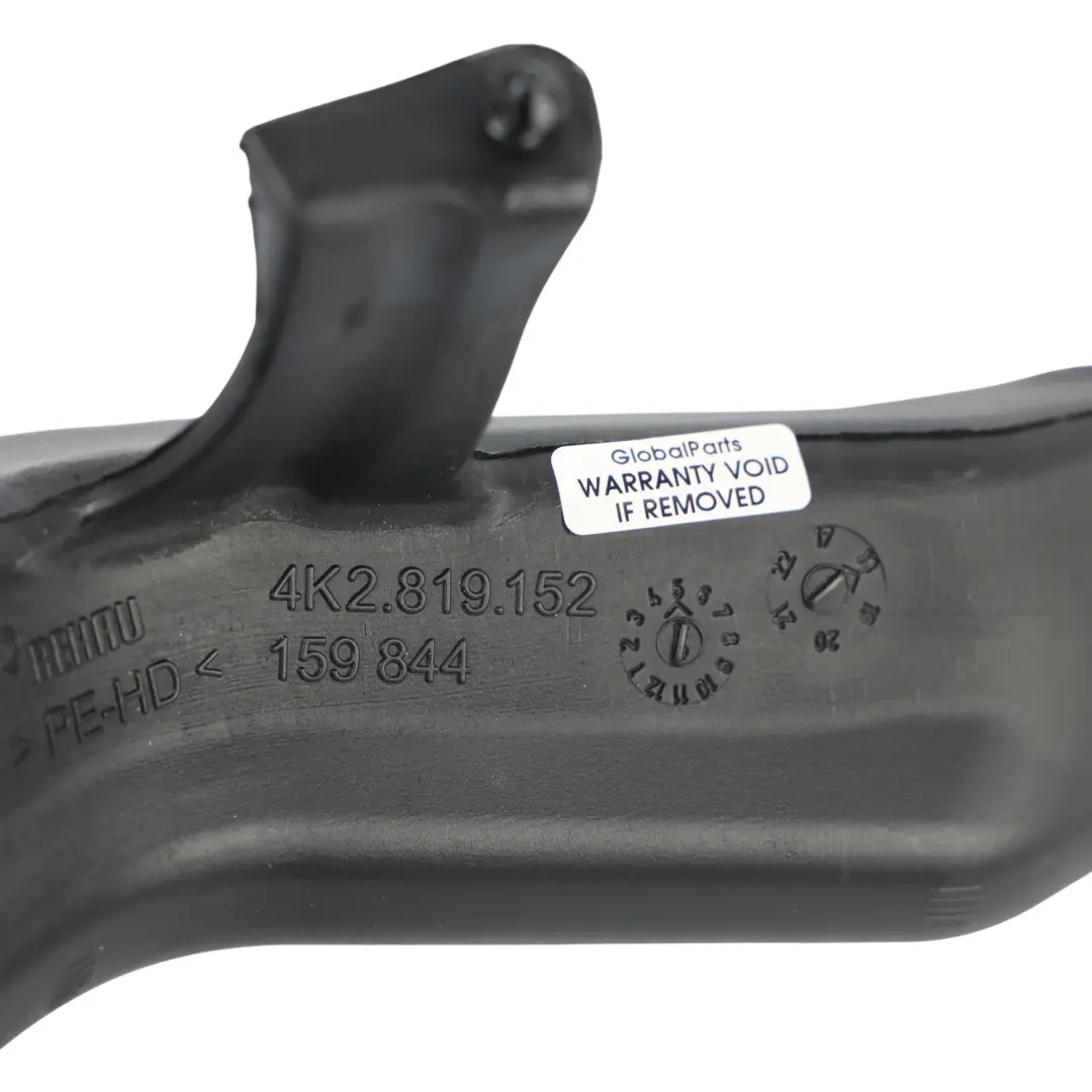 Audi A6 C8 Footwell Air Vent Guide Duct Tube Heating Line - SKU RHD-4K2819152 - Part number 4K2819152