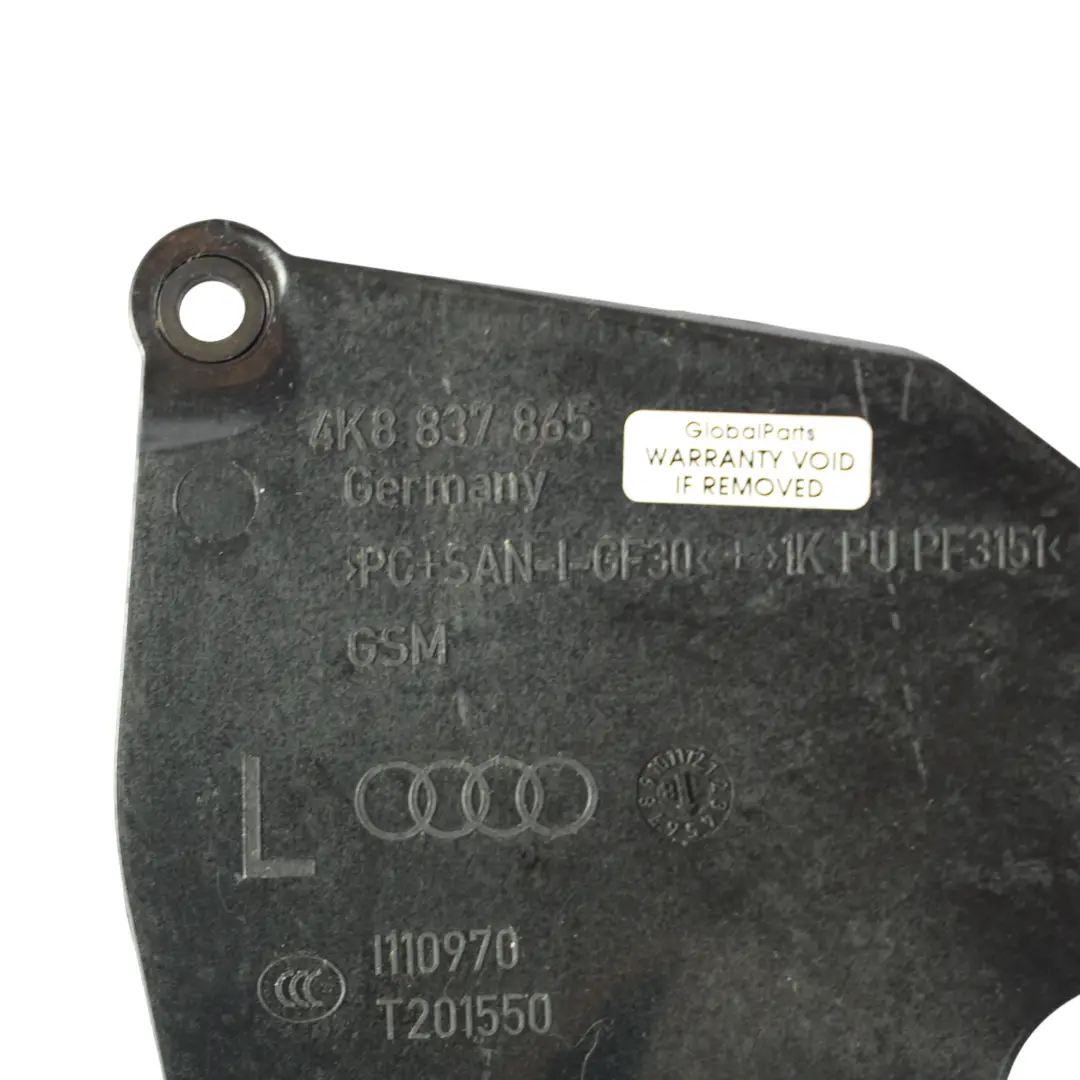 Audi A6 C8 A7 4K Cubierta Manija Puerta Panel Delantero Izquierdo 4K837865 - SKU 4K8837865 - Número de pieza 4K8837865