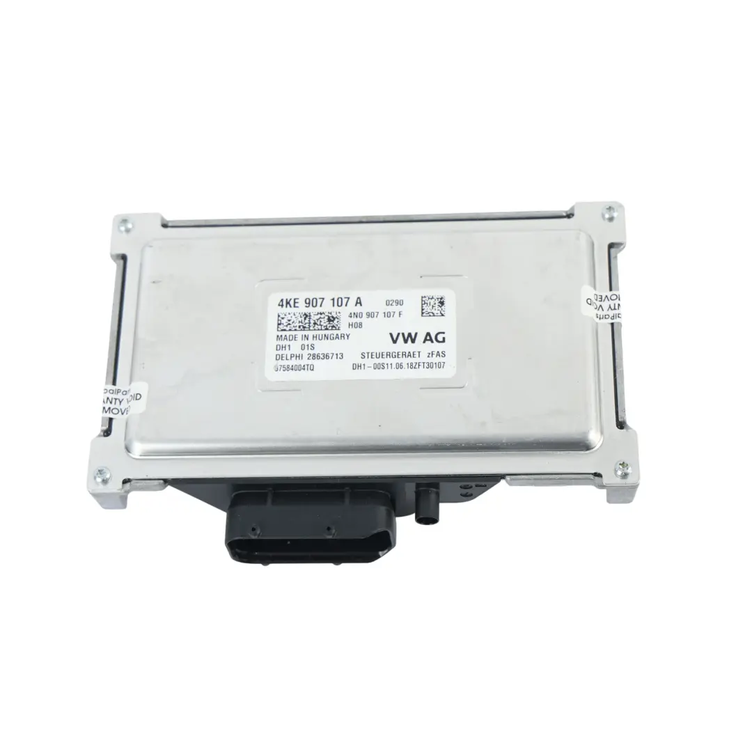 Front Camera Driver Assistance Control Unit Module zFAS R to Audi A6 C8 with Part number 4KE907107A Audi A6 C8 Front Camera Driver Assistance Control Unit Module zFAS R - SKU 4KE907107A - Part number 4KE907107A