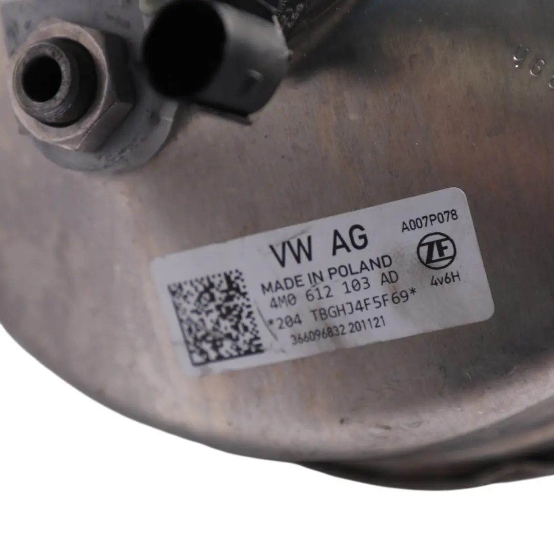 Audi Q7 4M VW Touareg Mk3 Brake Servo Booster Master Cylinder - SKU 4M0612107G - Part number 4M0612107G