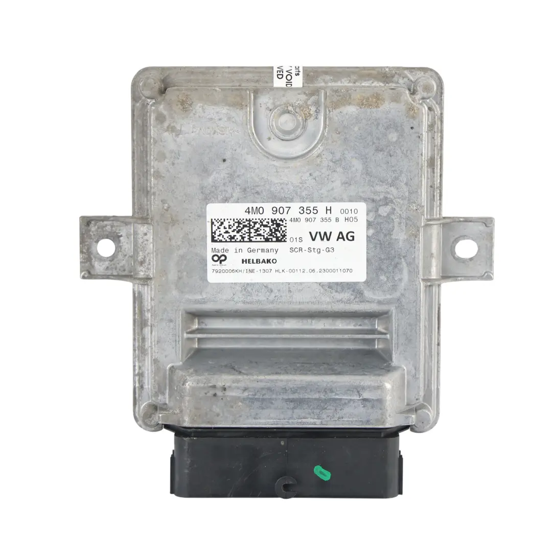 AdBlue SCR Control Unit Module 2.0 TDI to Audi A4 B9 A5 F5 with Part number 4M0907355H Audi A4 B9 A5 F5 AdBlue SCR Control Unit Module 2.0 TDI - SKU 4M0907355H - Part number 4M0907355H