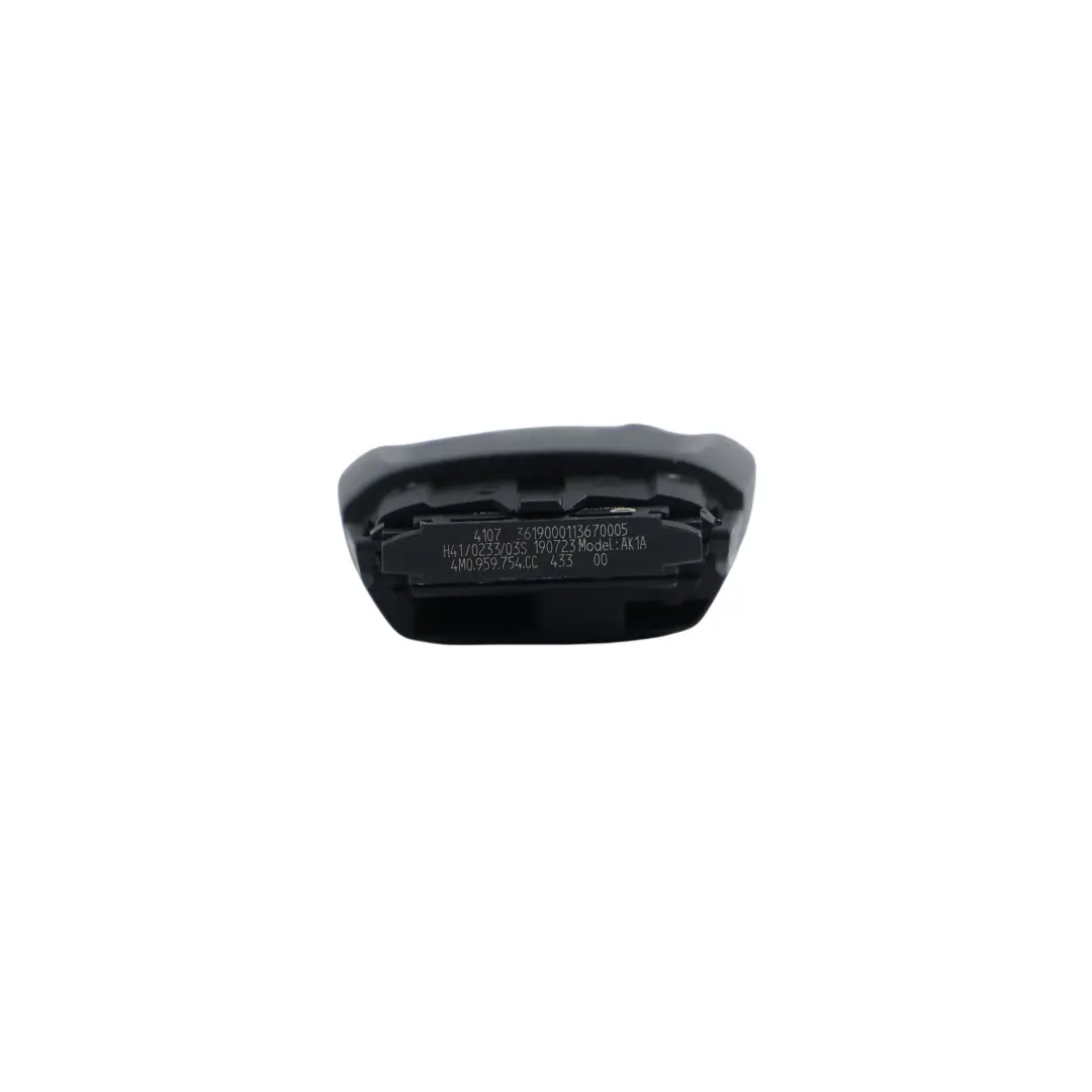 Ignition Key Smart Remote Control Unit Button to Audi A4 B9 with Part number 4M0959754CC Audi A4 B9 Ignition Key Smart Remote Control Unit Button - SKU 4M0959754CC - Part number 4M0959754CC