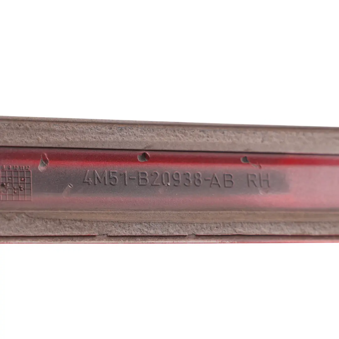 Mk2 Door Moulding Trim Strip Front Right O/S Colorado Red - P1 to Ford Focus with Part number 4M51-B20938-AB Ford Focus Mk2 Door Moulding Trim Strip Front Right O/S Colorado Red - P1 - SKU 4M51-B20938-AB-COL - Part number 4M51-B20938-AB
