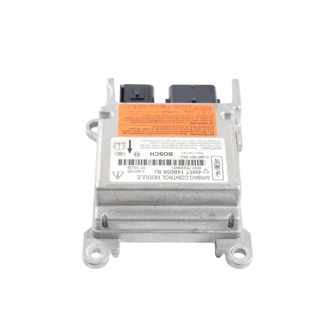 Ford Focus MK2 Module Contrôle Air Unité SRS ECU Bosch - SKU 4M5T14B056BJ - Numéro de pièce 4M5T14B056BJ