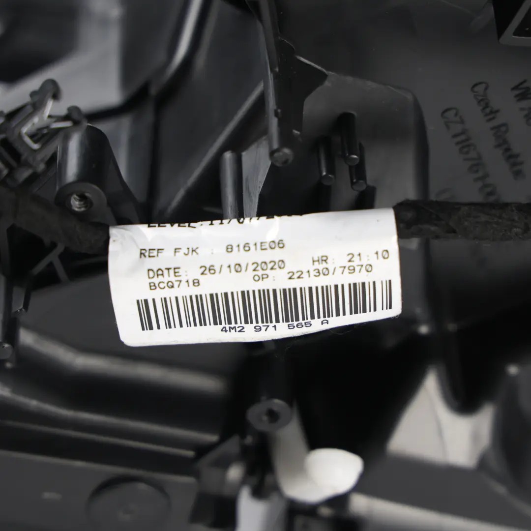 Audi Q7 Q8 4M Ventola Posteriore Riscaldatore Unità Refrigerante 4M0819351A - SKU 4N0820329A-1 - Numero di parte 4N0820329A