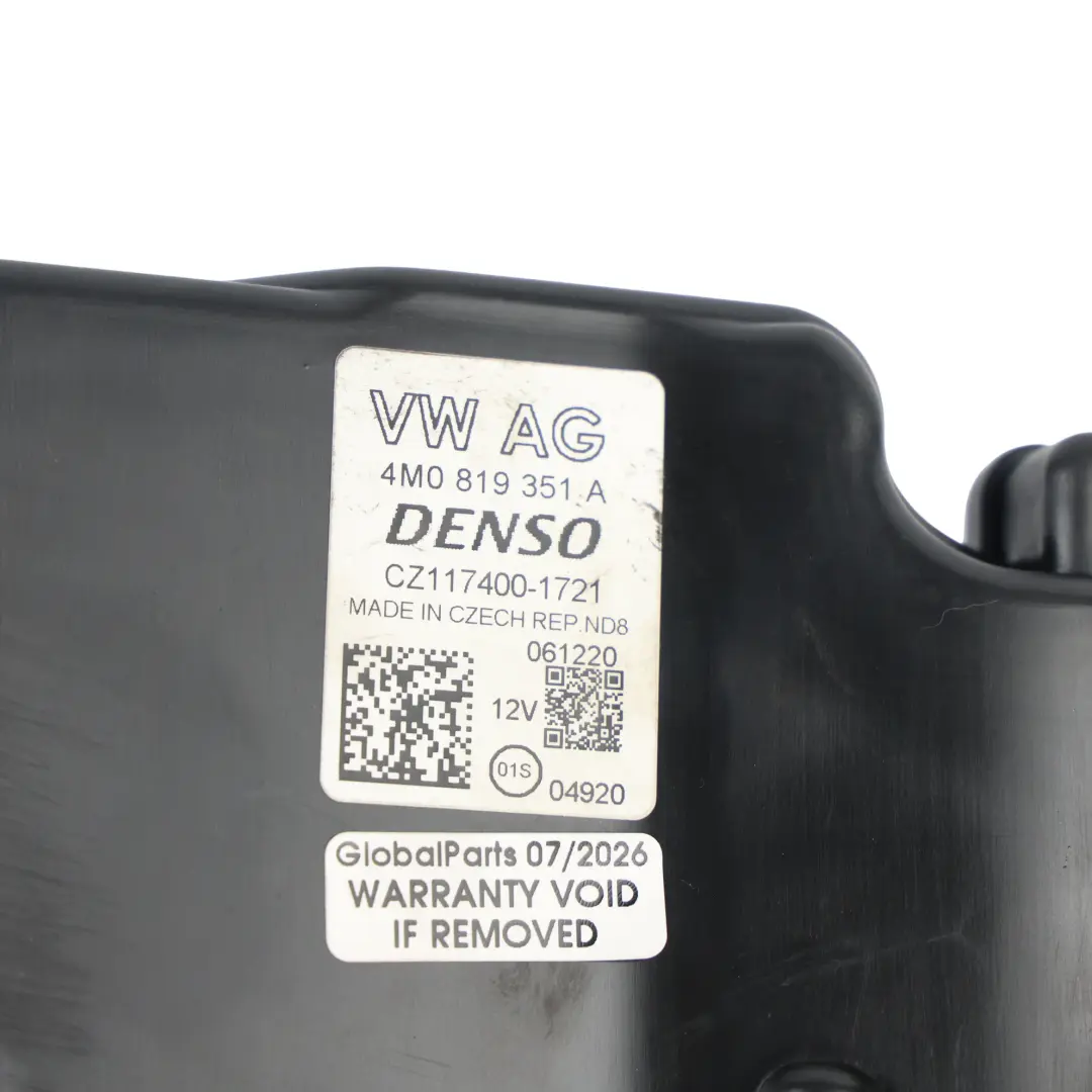 Audi Q7 Q8 4M Ventola Posteriore Riscaldatore Unità Refrigerante 4M0819351A - SKU 4N0820329A-1 - Numero di parte 4N0820329A