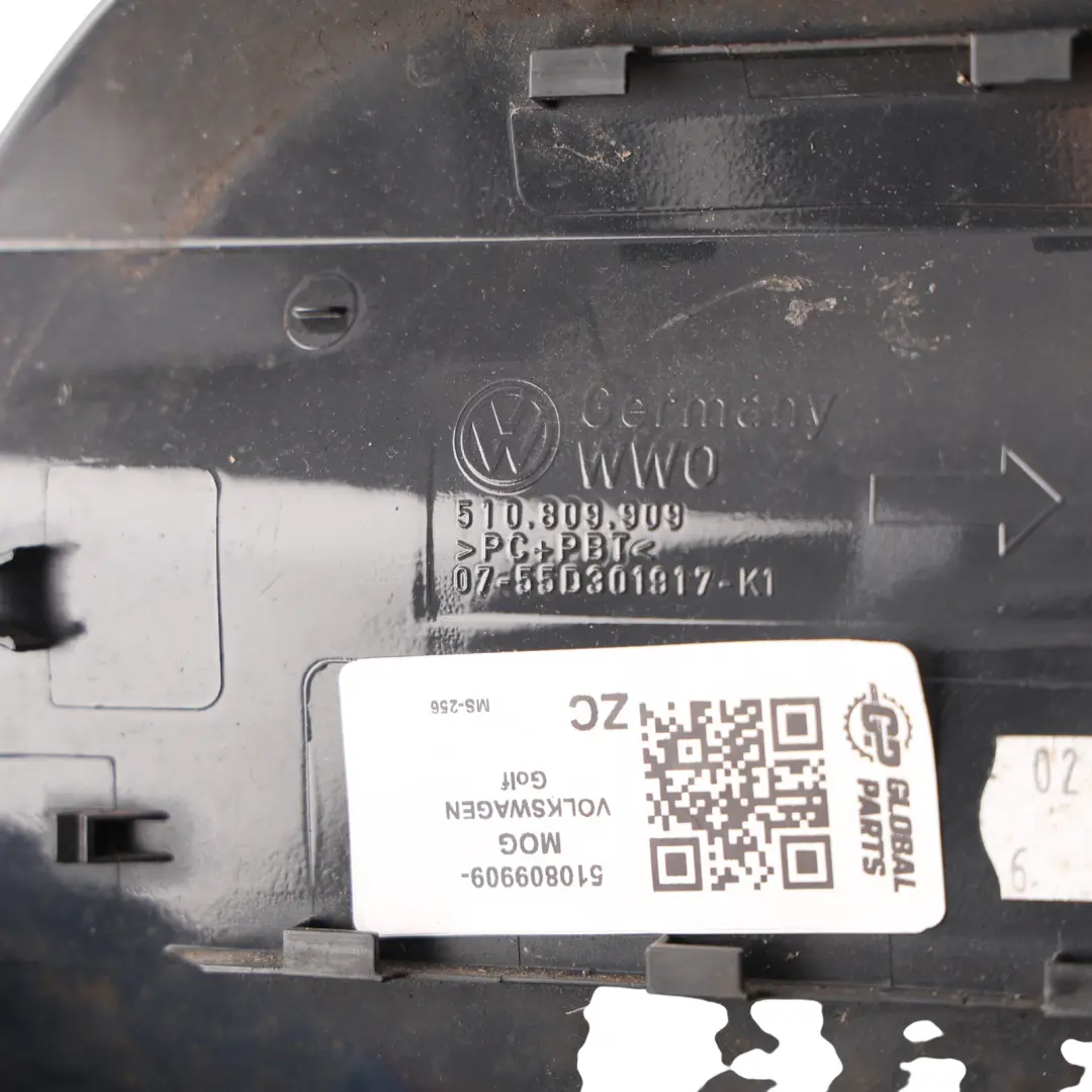 Volkswagen Golf Sportsvan Fuel Filler Flap Cover Cap Monsoon Grey - X7R - SKU 510809909-MOG - Part number 510809909-MOG