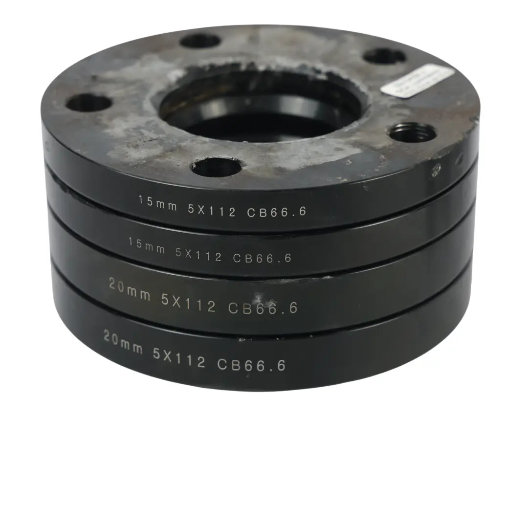 Unbranded Distanziali Ruota Hubcentric 5x112 66.6mm 2x 15mm 2x 20mm Set Dadi - SKU 5112CB666-1 - Numero di parte 5112CB666