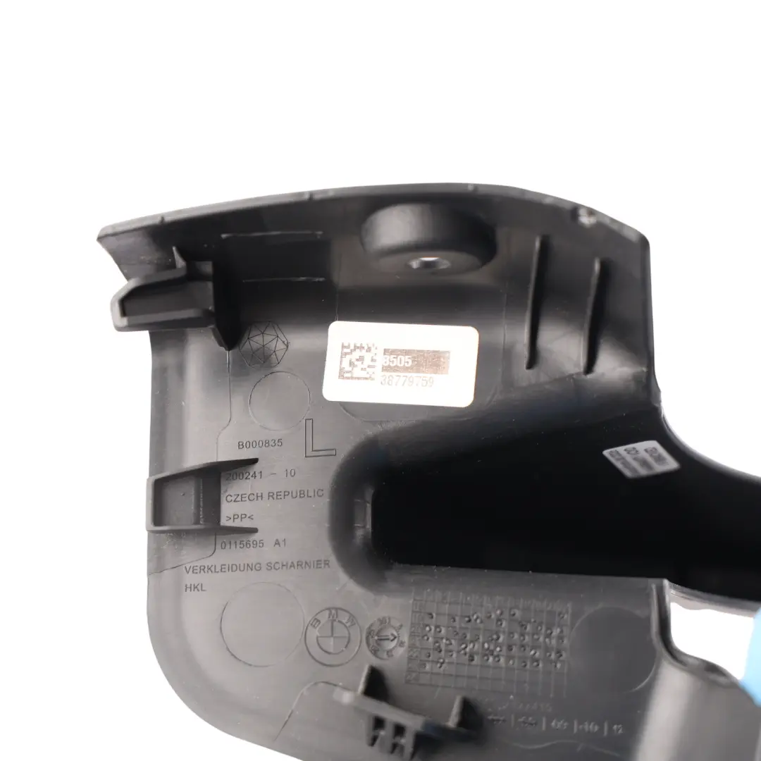 Boot Lid Hinge Cover Trim Left N/S 5149 to BMW F44 Gran Coupe Rear Tailgate with Part number 51497477419 BMW F44 Gran Coupe Rear Tailgate Boot Lid Hinge Cover Trim Left N/S 5149 - SKU 7477419 - Part number 51497477419