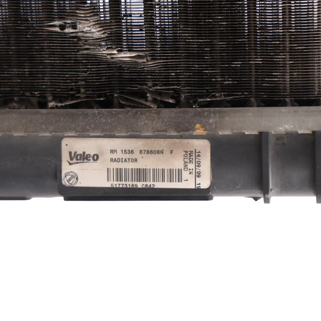 Fiat Panda Mk2 Water Coolant Radiator Cooling Unit 1.1 Petrol 51773189 - SKU 51759805 - Part number 51759805