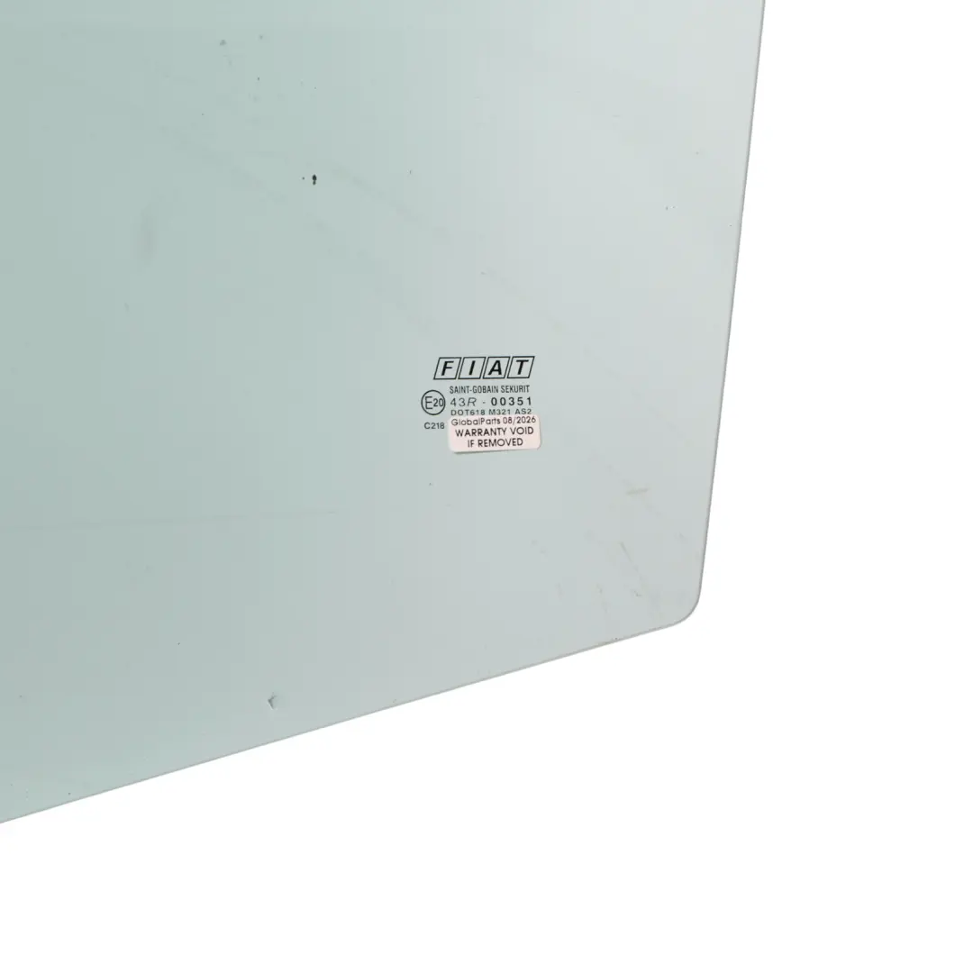 Fiat Panda Mk2 Front Door Window Glass Front Left N/S AS2 - SKU 51770094 - Part number 51770094