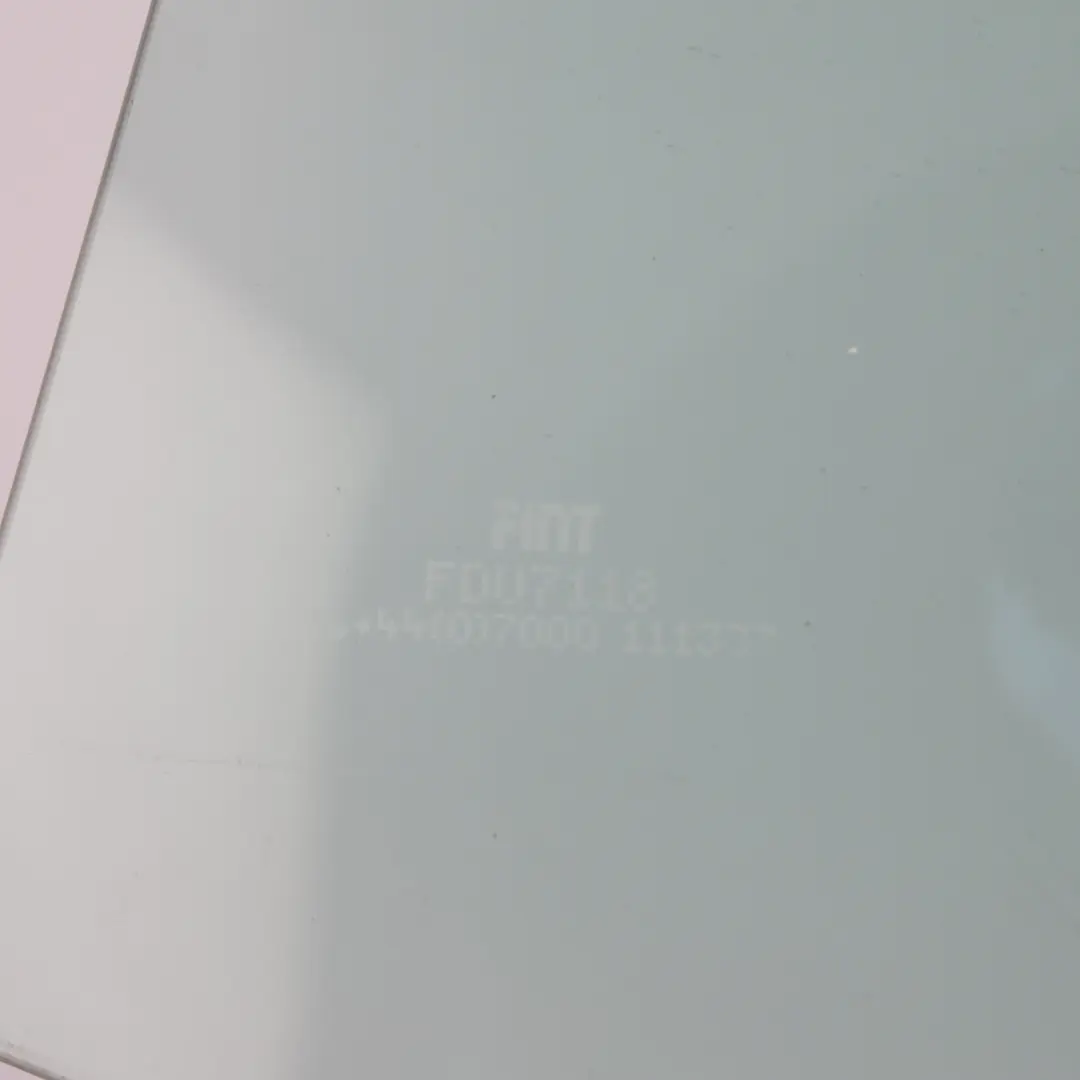 Mk2 Front Door Window Glass Front Left N/S AS2 to Fiat Panda with Part number 51770094 Fiat Panda Mk2 Front Door Window Glass Front Left N/S AS2 - SKU 51770094 - Part number 51770094