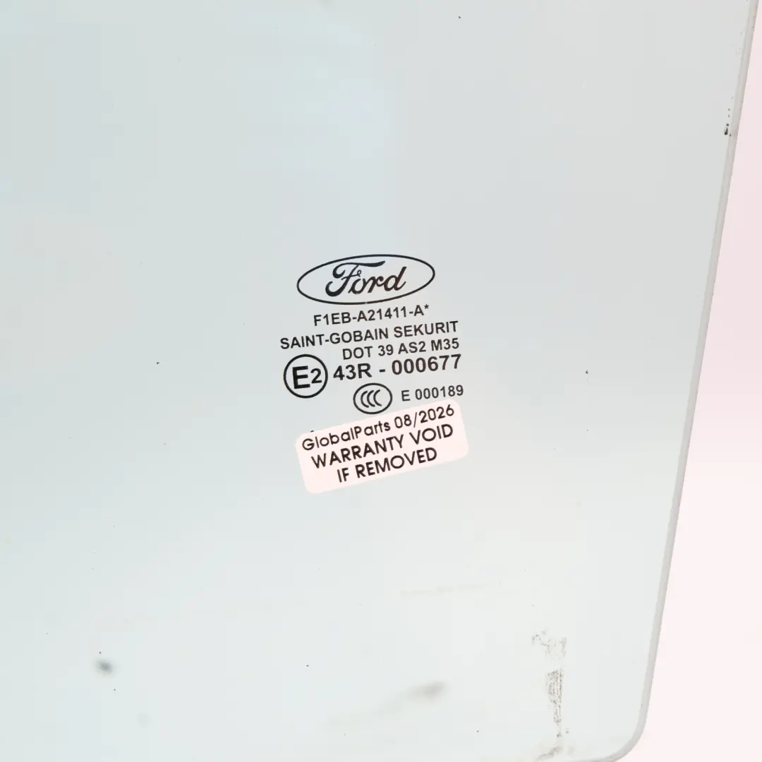 Ford Focus Mk3 5Dr Door Window Glass AS2 Front Left N/S F1EB-A21411-A - SKU 5298775 - Part number 5298775