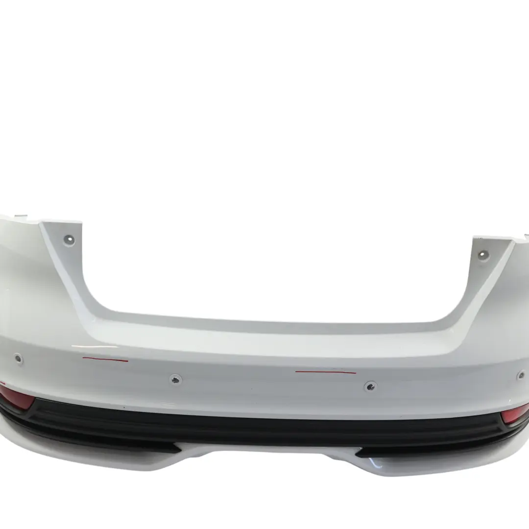 Mk3 ST Line Rear Bumper Trim Panel Facelift Frozen White - Z2 to Ford Focus with Part number 1877243 Ford Focus Mk3 ST Line Rear Bumper Trim Panel Facelift Frozen White - Z2 - SKU 1877243-FW - Part number 1877243
