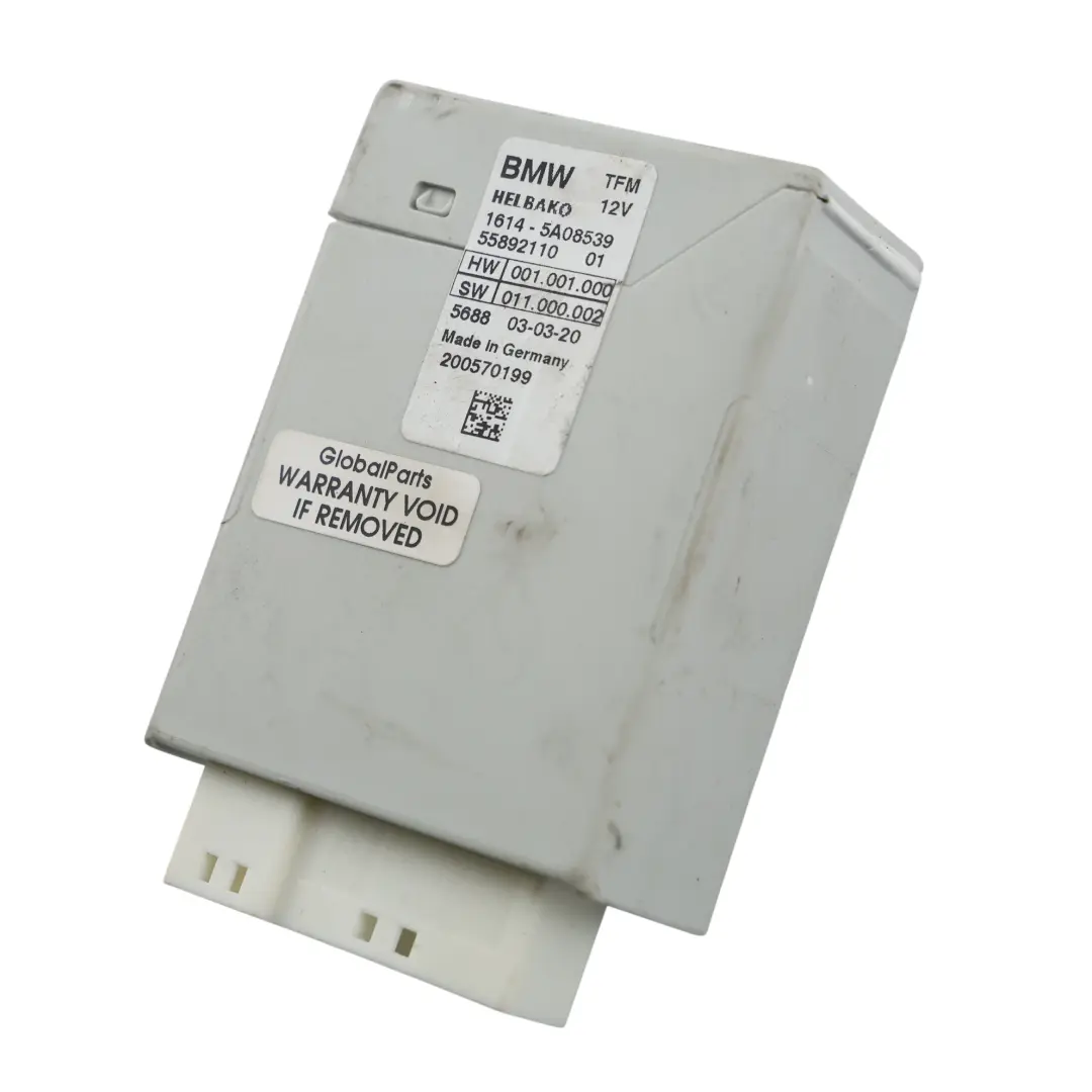 Pump Control Module ECU to BMW G20 G21 330e Hybrid Fuel with Part number 5A08539 BMW G20 G21 330e Hybrid Fuel Pump Control Module ECU - SKU 5A08539 - Part number 5A08539