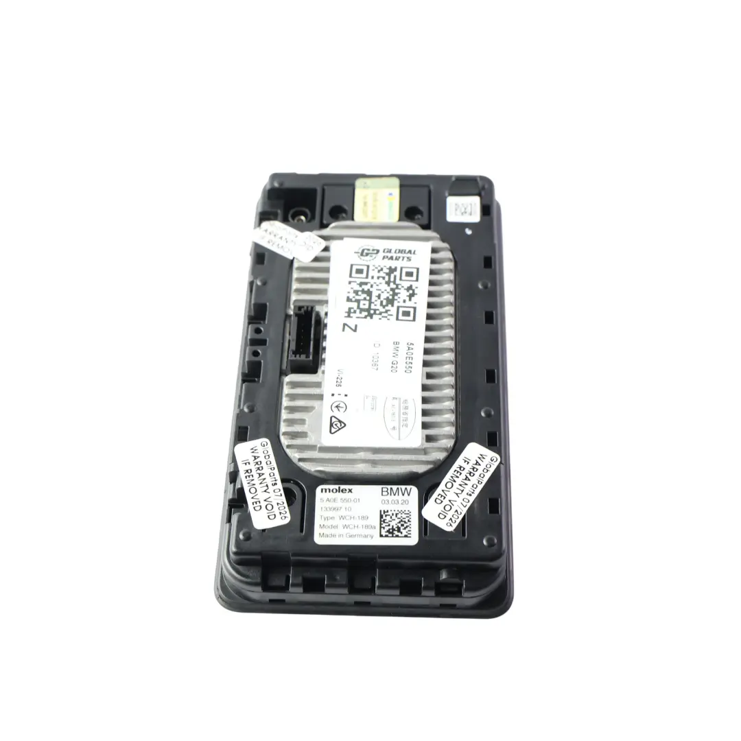 BMW G11 G16 Z4 G29 Kabelloses Ladegerät Modul Einheit - SKU 5A0E550 - Teilenummer 5A0E550