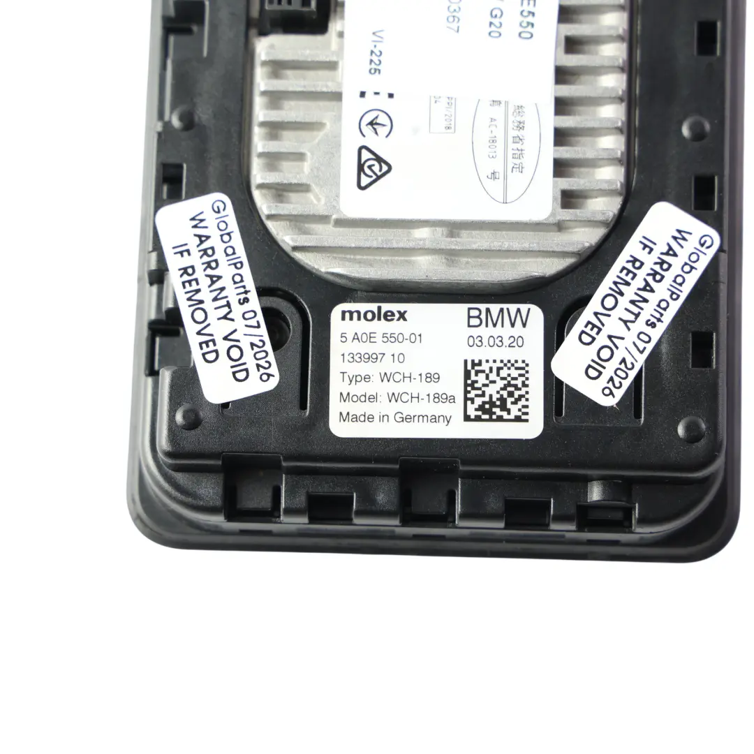 BMW G11 G16 Z4 G29 Kabelloses Ladegerät Modul Einheit - SKU 5A0E550 - Teilenummer 5A0E550