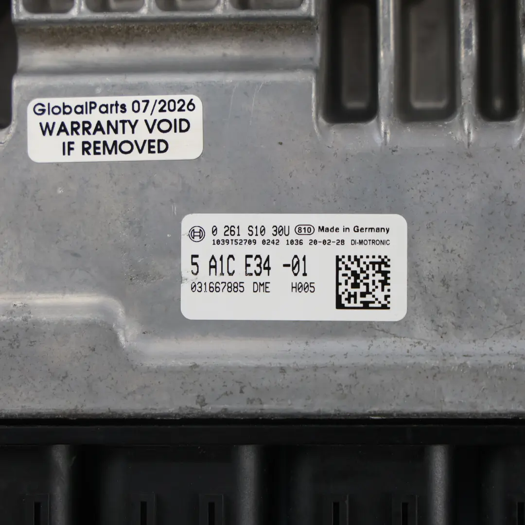 BMW G20 330e B48X Motor Steuergerät Modul 292HP 2.0 B48B20A - SKU 5A1CE34 - Teilenummer 5A1CE34